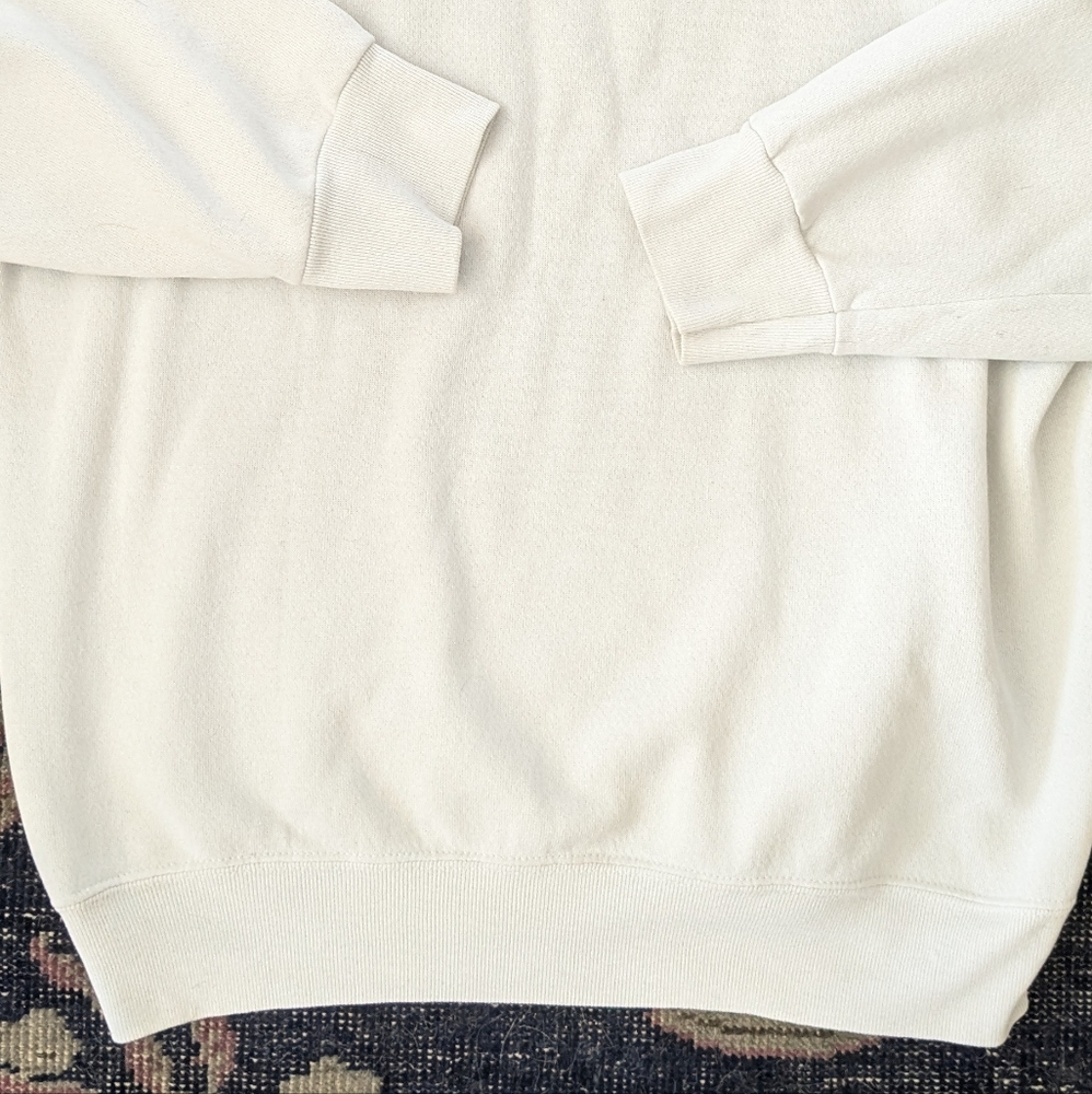 80s VTG White Sweatshirt - Picture 4 of 4